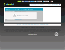 Tablet Screenshot of letmebit.com